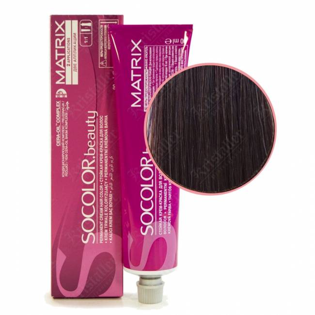 Крем-краска для волос Matrix SOCOLOR beauty 5BV