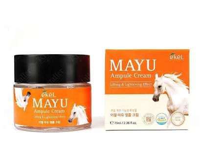 Ампульный крем с экстрактом лошадиного жира