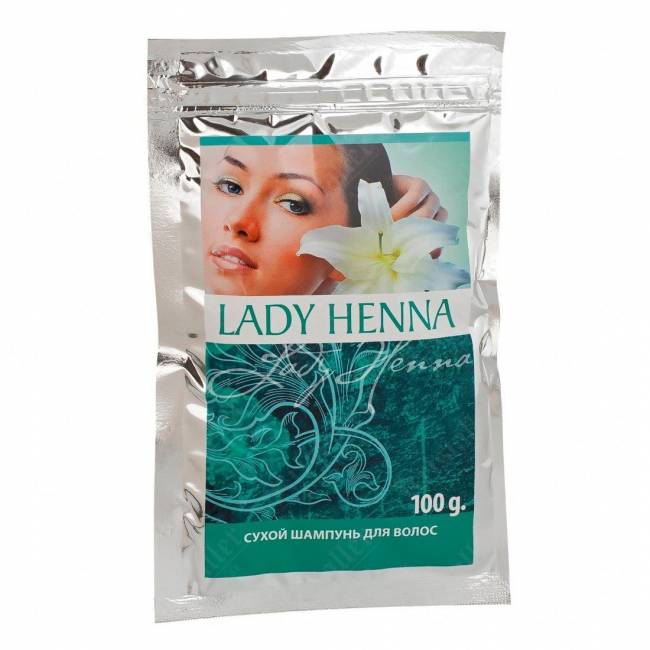 Сухой шампунь для мытья волос, Lady Henna Сухой шампунь для мытья волос, Lady Henna