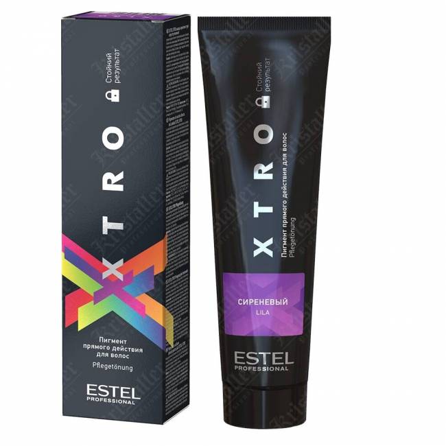 Пигмент прямого действия для волос XTRO Black lilac Пигмент прямого действия для волос XTRO Black lilac