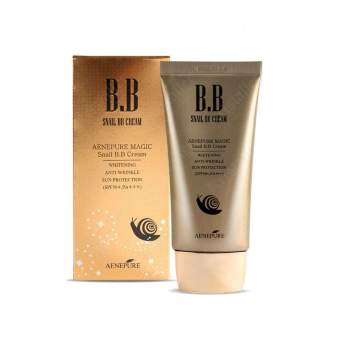 ВВ крем с улиточным муцином Aenepure Magic SPF50 PA+++