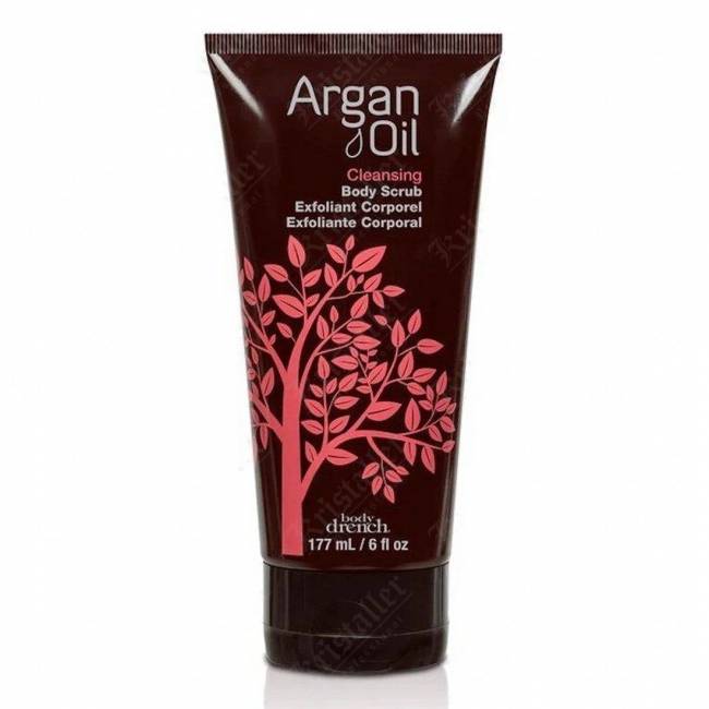 Очищающий скраб для тела с аргановым маслом Body Drench Argan Oil Scrub Очищающий скраб для тела с аргановым маслом Body Drench Argan Oil Scrub