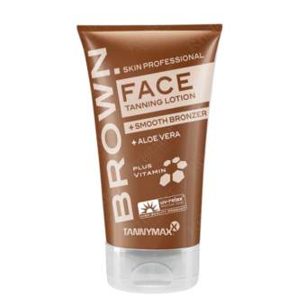 Ускоритель загара лица с мягким бронзатором BROWN Face Smooth Bronzer