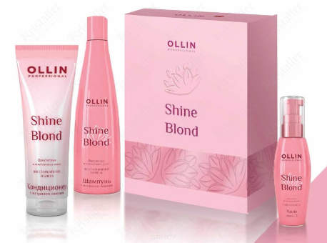 Набор для светлых и блондированных волос «Shine Blond» от Ollin Набор для светлых и блондированных волос «Shine Blond» от Ollin
