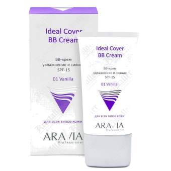 BB-крем увлажняющий SPF-15 Ideal Cover BB-Cream Vanilla 01